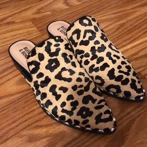 Leopard Print Mule